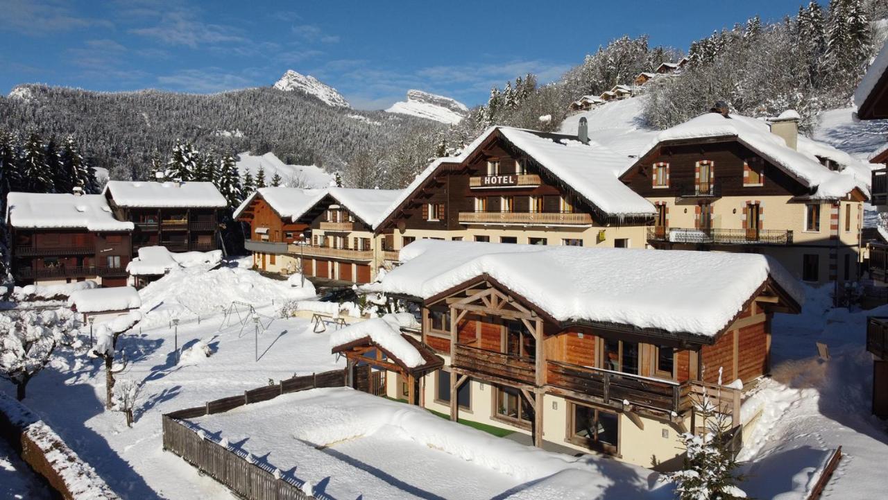 Logis Hotel&Spa Beau-Site Saint-Jean-de-Sixt Exterior foto