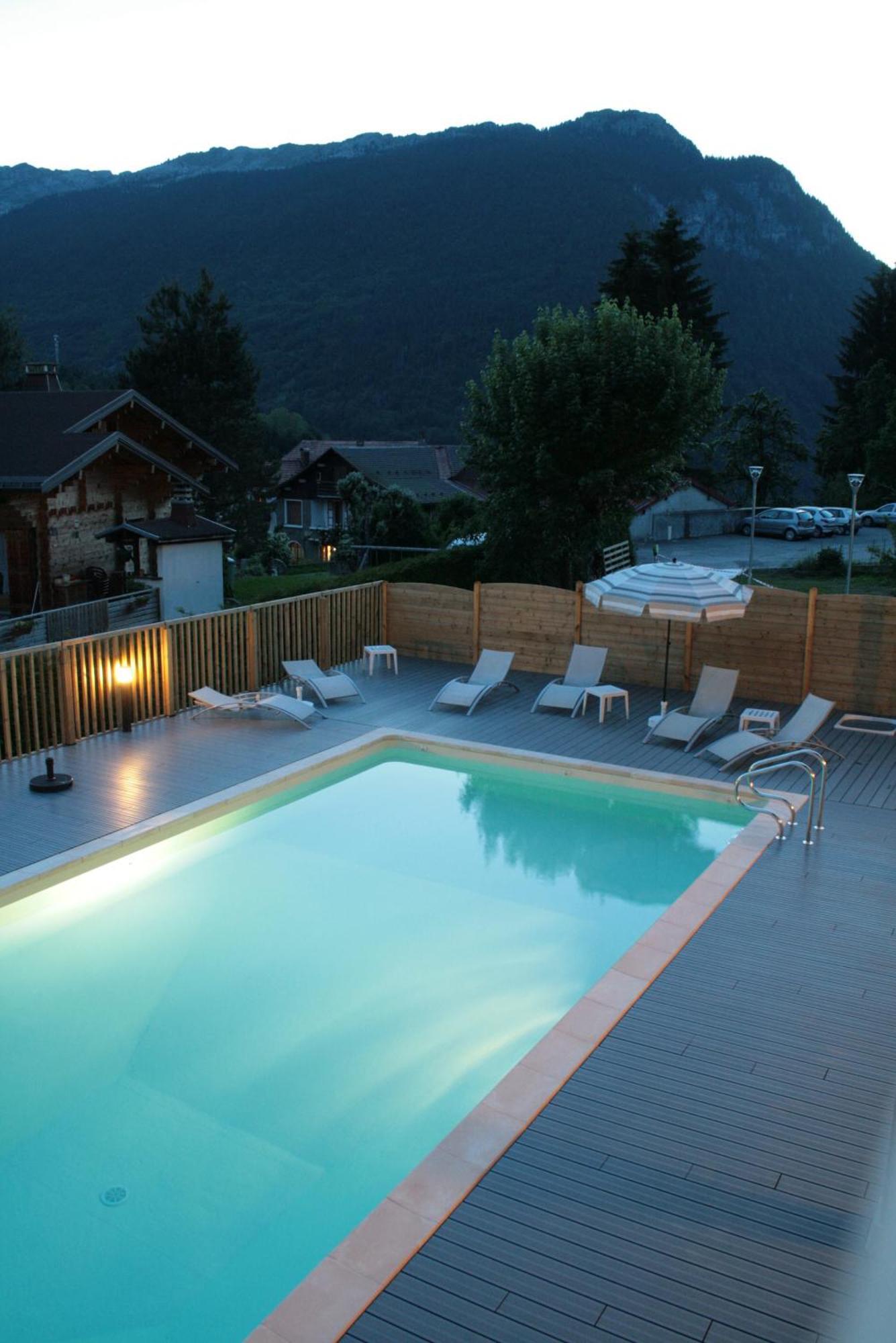Logis Hotel&Spa Beau-Site Saint-Jean-de-Sixt Exterior foto