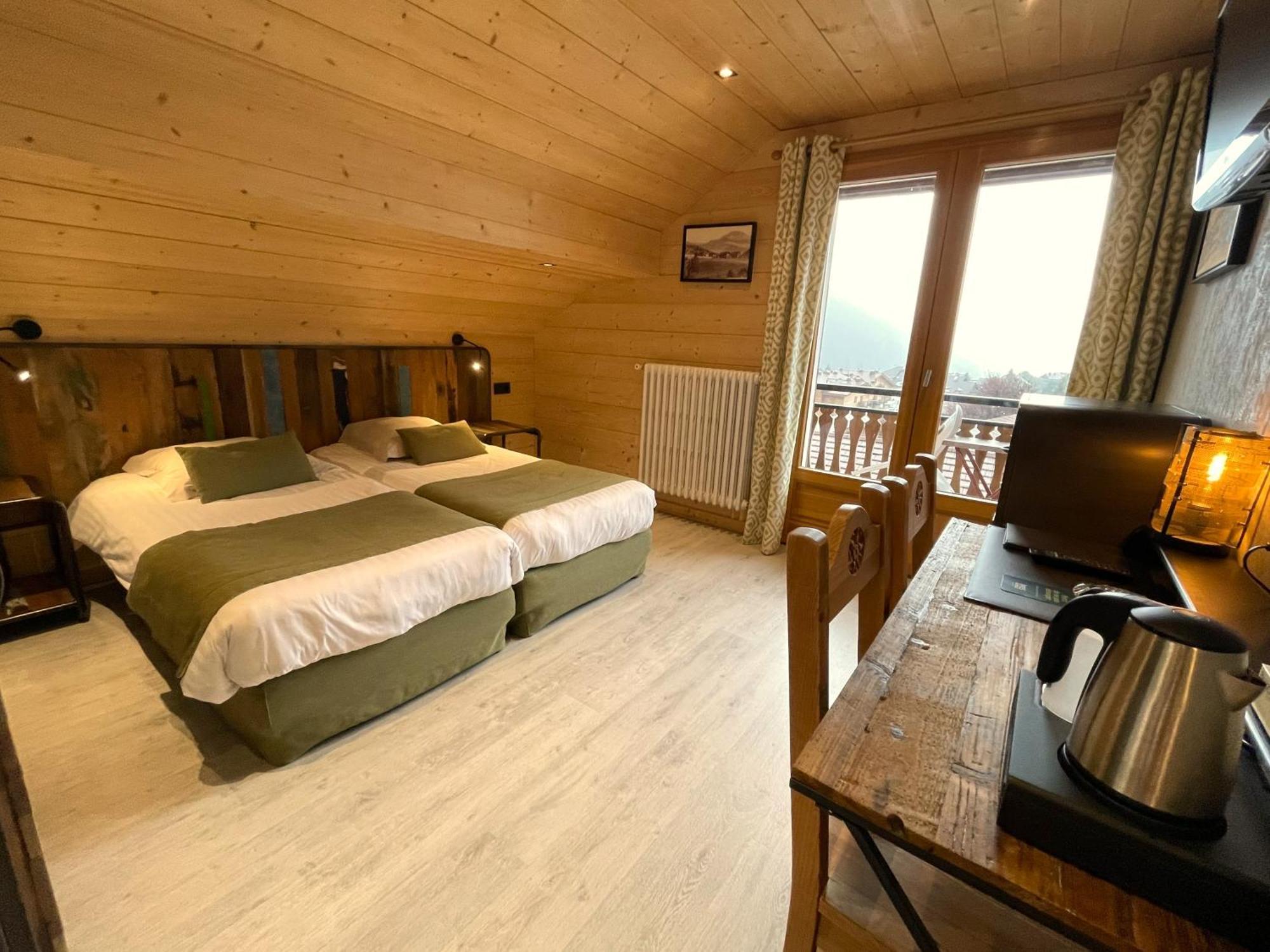 Logis Hotel&Spa Beau-Site Saint-Jean-de-Sixt Exterior foto