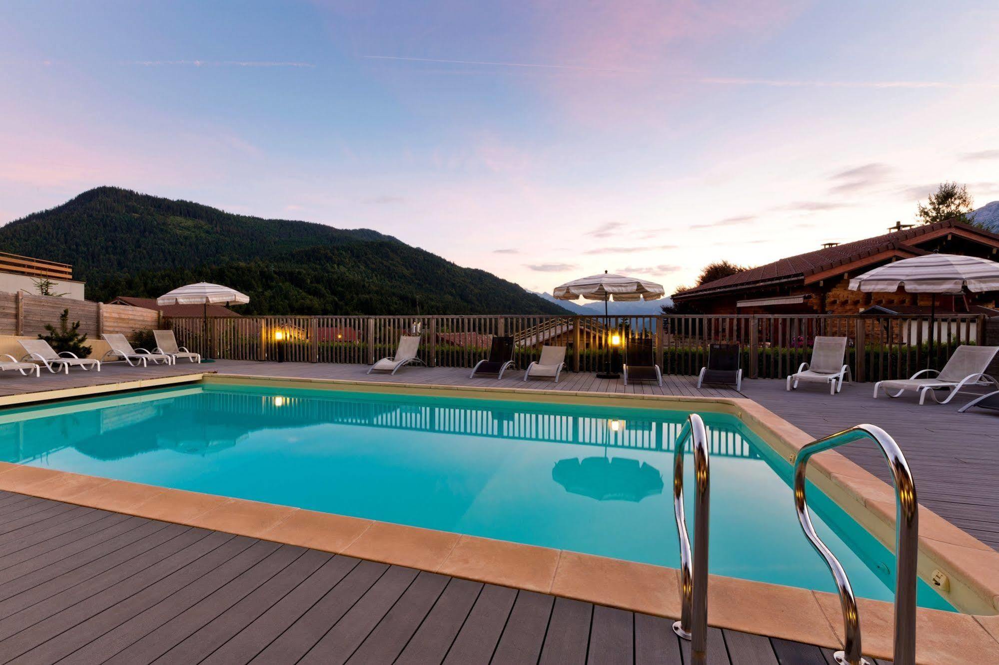 Logis Hotel&Spa Beau-Site Saint-Jean-de-Sixt Exterior foto