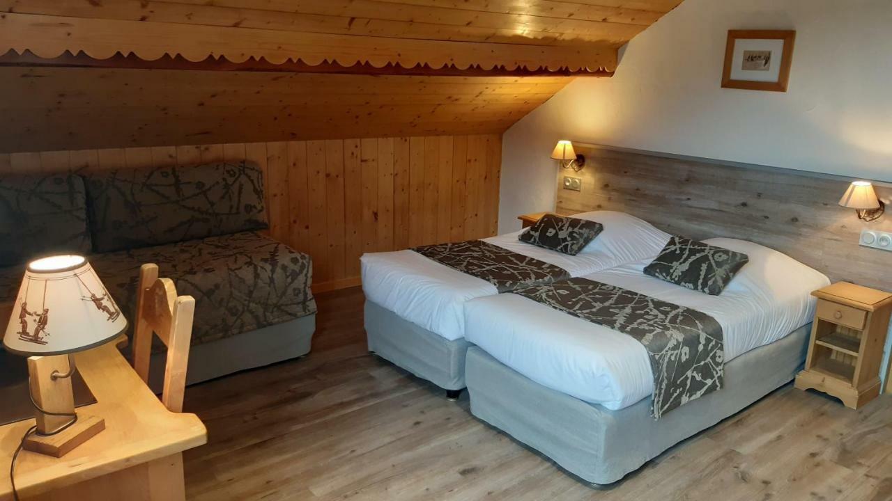 Logis Hotel&Spa Beau-Site Saint-Jean-de-Sixt Exterior foto